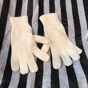 White gloves
